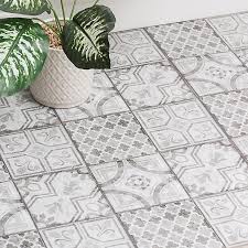 Two products stand out as low cost read article. D C Fix Grey White Moroccan Tile Effect Self Adhesive Vinyl Tile Pack Of 11 Diy At B Q