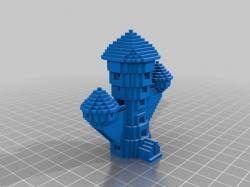 0 of 0 file information. Minecraft Wizard Tower 3d Models Stlfinder