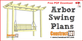 arbor swing plans free pdf