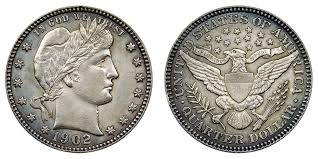 1902 Barber Quarter Coin Value Prices Photos Info
