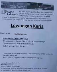 Since the company founded in 2005, pt. Lowongan Kerja Pt Smoe Indonesia Batam Lowongan Kerja Batam 2021