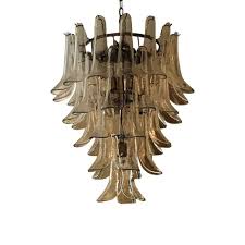 A Chandelier In Murano Glass From