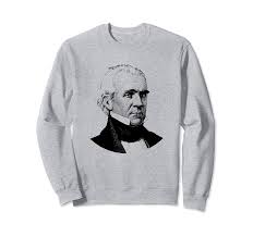 Amazon Com President James K Polk Sweatshirt Clothing