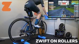 This recumbent exercise bike features a seat with added cushioning that easily adjusts so you'll find the perfect fit. Zwift On Basic Rollers With A Speed And Cadence Sensor Youtube