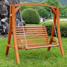 charles bentley garden wooden swing