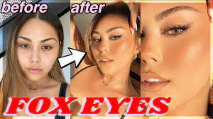 how to fox eye makeup tutorial for