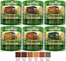 Details About Cuprinol Ultimate Garden Wood Preserver All Colours 1l And 4litre