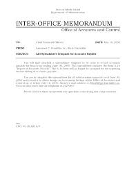 Example Of An Interoffice Memo Basic Office Memo Example Interoffice