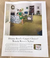 wunda weve carpets print ad 1961