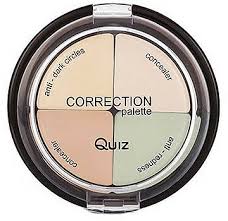 quiz cosmetics correction palette