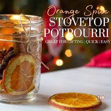 orange e stovetop potpourri with