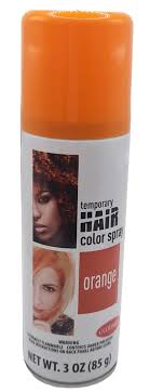 temporary hair color spray red uni
