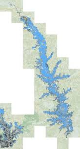 Toledo Bend Reservoir Fishing Map Us_tx_00558729