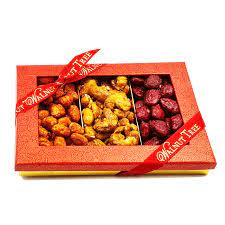 caramelised nut gift box walnut tree