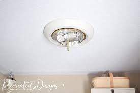 so you broke your ceiling light cover