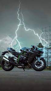 ninja h2 beast bikes green h2 h2r