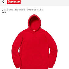 There are 4493 supreme hoodie for sale on etsy, and they cost $33.50 on average. Supreme Shirts Supreme Quilted Hoodie Red Embroidery On Hood Poshmark