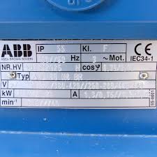 abb three phase motor aqu 80 m8 br