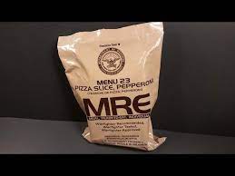 Mre meal ready to eat for preppers, survival and bushcraft. 2018 Mre Pepperoni Pizza Mre Review Meal Ready To Eat Ration Taste Testing Youtube