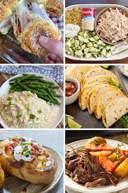 20 family dinners quick easy