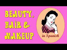 beauty makeup words in spanish