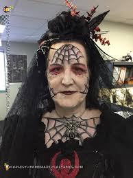 black widow spider bride costume