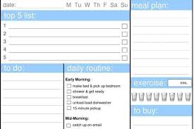 3 Daily Organizer Planner Templates Free Download