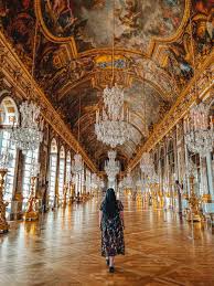 empty palace of versailles hall