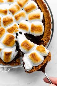 s mores brownie pie easy recipe