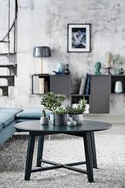 Although a thoughtfully chosen one can certainly be a conversation starter. Kragsta Black Coffee Table 90 Cm Ikea