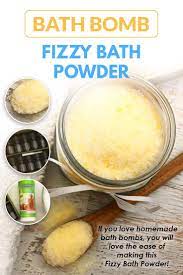 bath fizzy bath powder fizzing