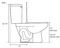 Best 19 Inch High Toilet 19 Inch Toilet Seat Height