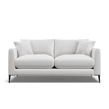 Bronte Silver Velvet Sofa Range With