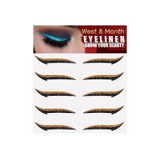 european and american eyeliner stickers