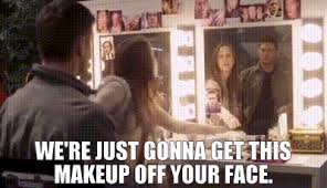 makeup off your face