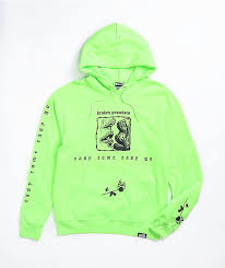 How to draw a hoodie, draw hoodies, step by step, drawing guide, by dawn. Broken Promises Easy Go Neon Green Hoodie Zumiez