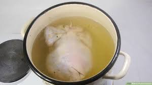Transfer rack and cookie sheet to oven and cook for 30 minutes. How To Parboil Chicken 10 Steps With Pictures Wikihow
