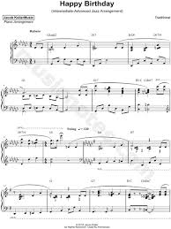 (you'll have to play it to understand.) key: Jacob Koller Happy Birthday Sheet Music Piano Solo In Gb Major Download Print Sku Mn0169238