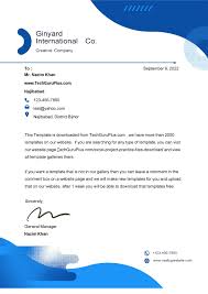 editable new letterhead design pdf free