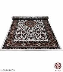 kashmiri silk on cotton carpet at best