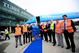 The airport has approximately 10 million passenger traffic yearly. Klm Resumes Scheduled Service To Turin