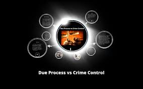 Crime control vs. Due Process