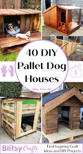 40 free diy pallet dog house plans and