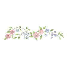 Apple Blossom Wall Stencil