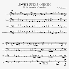 Misc traditional — soviet union national anthem. Soviet Union Anthem Sheet Music Composed By A Budweiser Here Comes The King Sheet Music Png Image Transparent Png Free Download On Seekpng