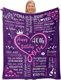 40th birthday gifts for women 50 x 60