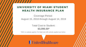 Once a student has accepted our insurance via united healthcare, they need to proceed to the united healthcare portal following the directions how to access insurance information from the united healthcare website. Health Insurance Requirement And Subsidy