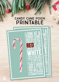 Here is the famous poem about the candy cane that points back to jesus as the meaning of christmas. Candy Cane Poem Printable Live Laugh Rowe
