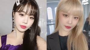 You will need to invest in a shampoo as you can see blonde hair can look amazing on black women as well as anyone else when you apply the correct tips. G I Dle Soojin Black Hair Vs Blonde Hair Kpop Chingu