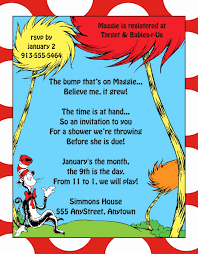 Birthday Invitation Templates Print At Home Ecard Dr Seuss